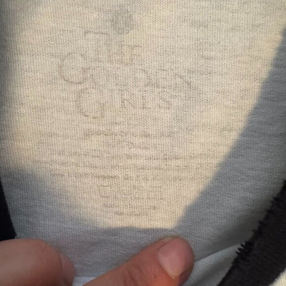 Golden Girls "Golden State of Mind" Black & White Baseball Shirt, Size Medium - Picture 5 of 7